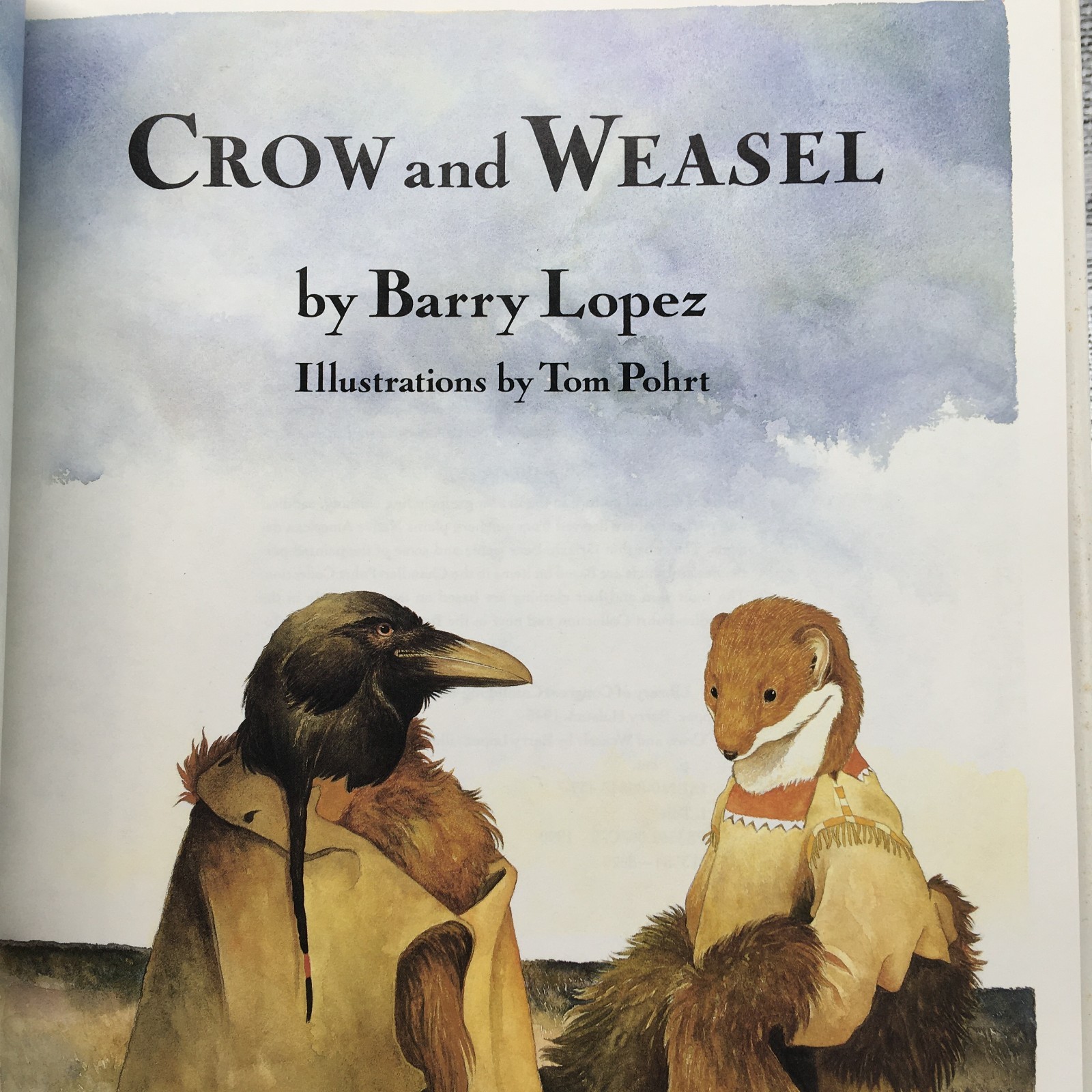Adventure/ Picture 2 BOOK COMBO The Legend of Sleeping Bear & Crow & Weasel