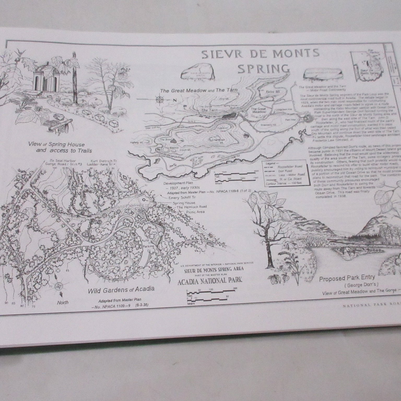 America’s National Park Roads Parkways Davis History Design Engineering Drawings