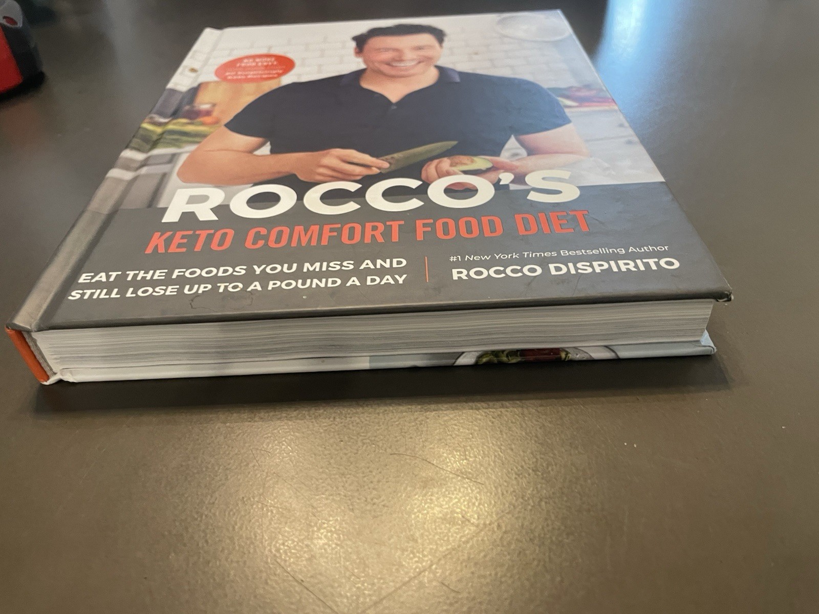 Rocco’s Keto Comfort Food Diet Cookbook Hard Cover Pristine Condition 2021