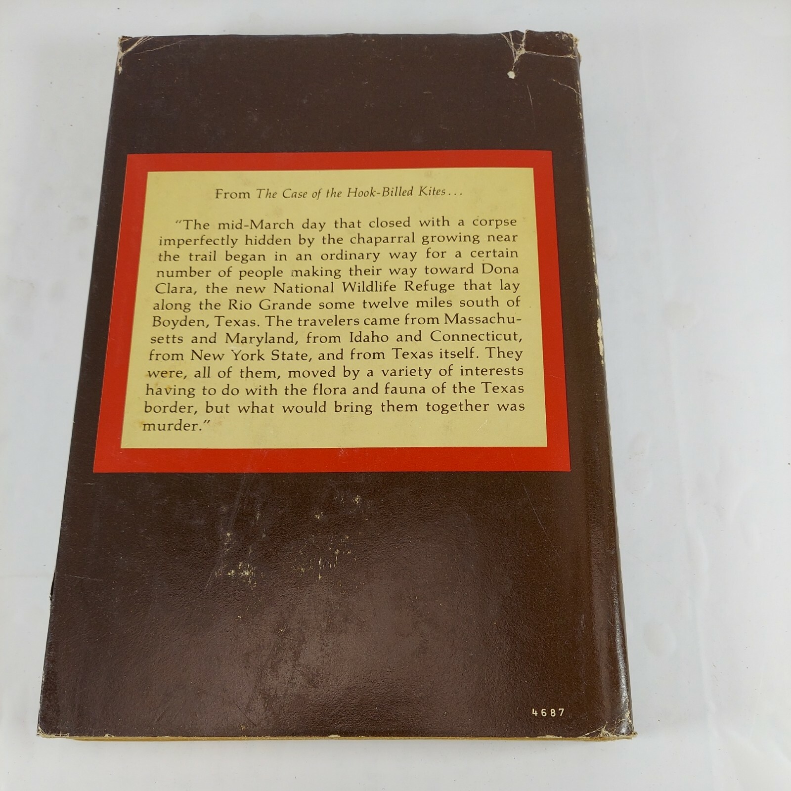 The Case of the Hook-Billed Kites A Murder Mystery J. S. Borthwick HCDJ BCE 1982