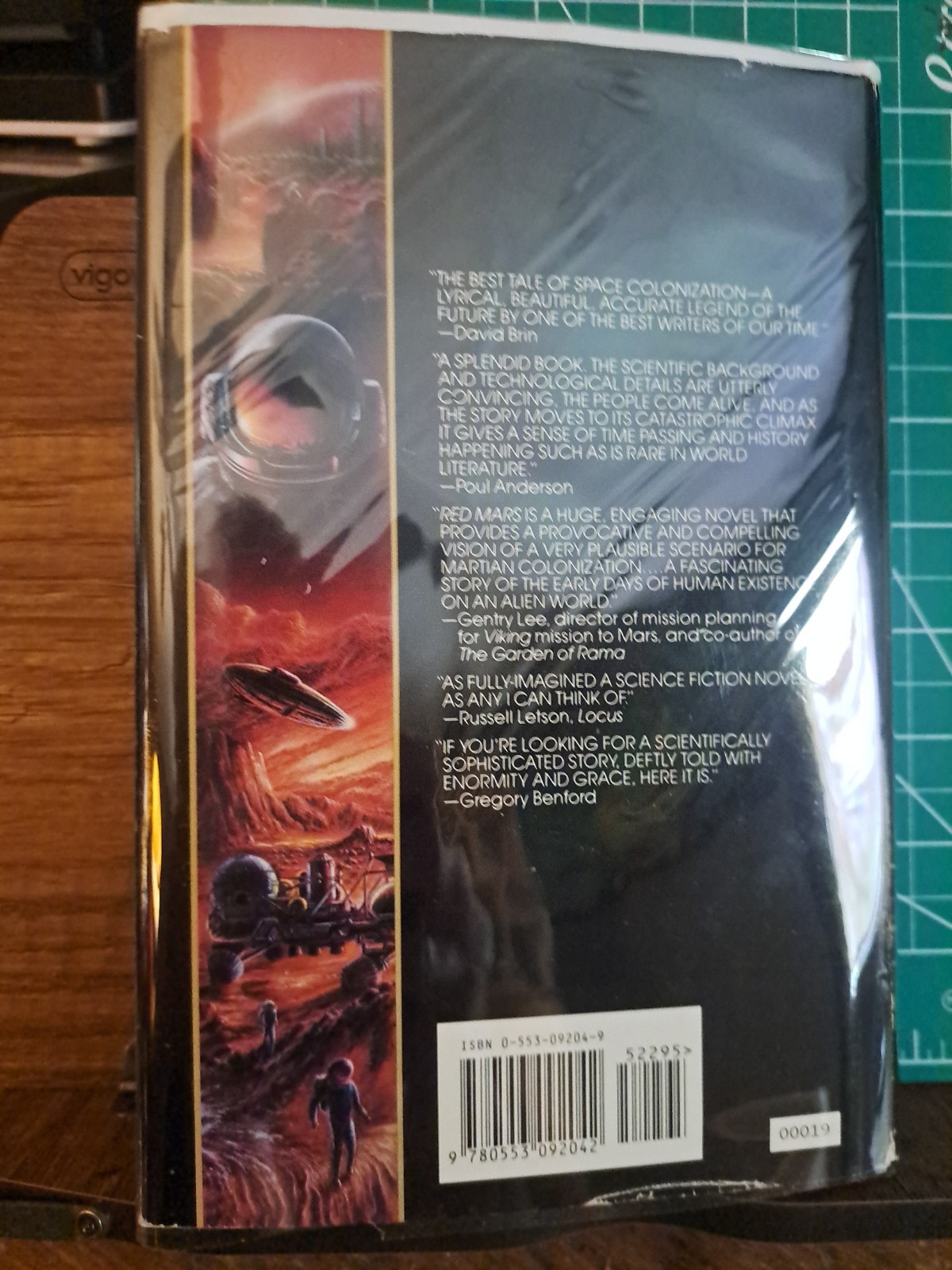 Red Mars by Kim Stanley Robinson (1993) BantamHB 1st Free ship