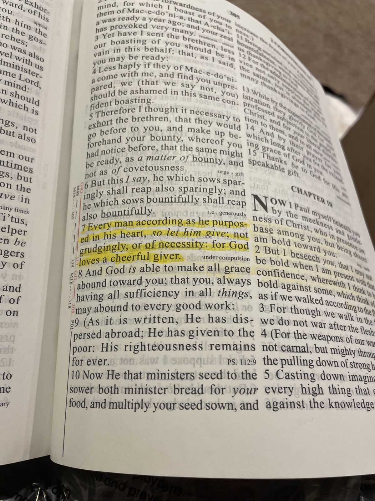 Word of God KJV (Purple) Large Print Easy Reading Margin Edition 1999