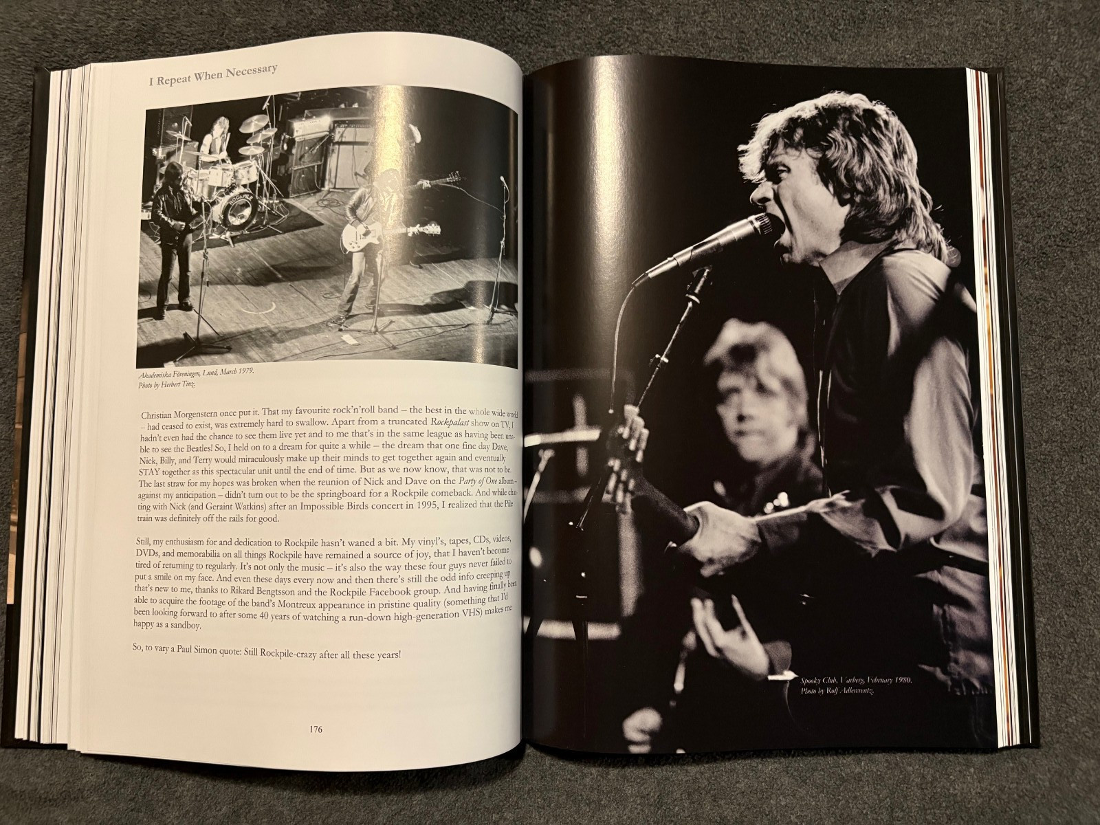 New GREAT Rockpile Book from 2026 “Play That Fast Thing” Nick Lowe Dave Edmunds