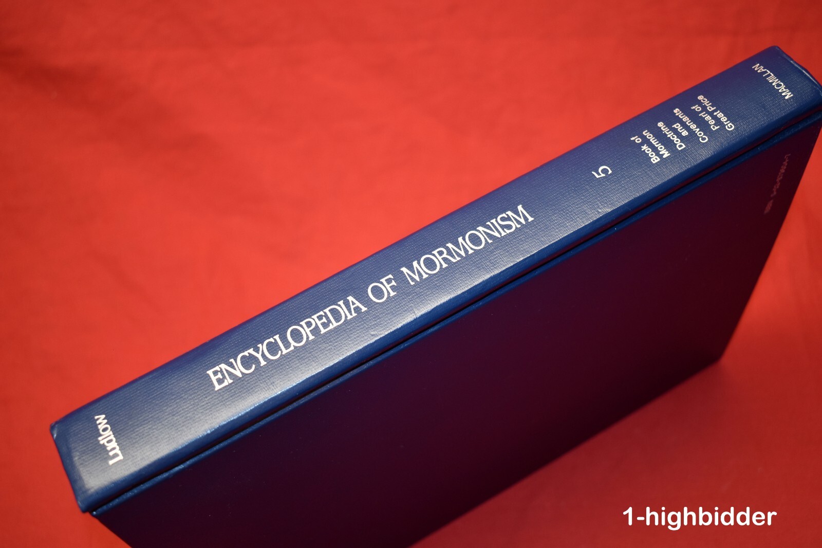 Encyclopedia of Mormonism Complete Set Volume 1-5 Daniel H. Ludlow Mormon LDS
