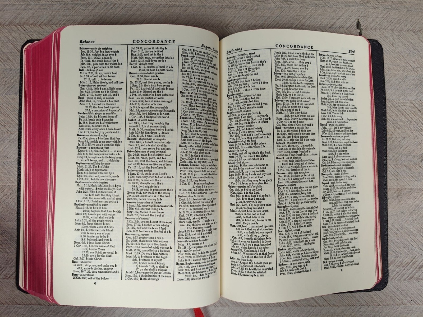 Holy Bible Abundant Life KJV Oral Roberts Black Leather National Bible Press
