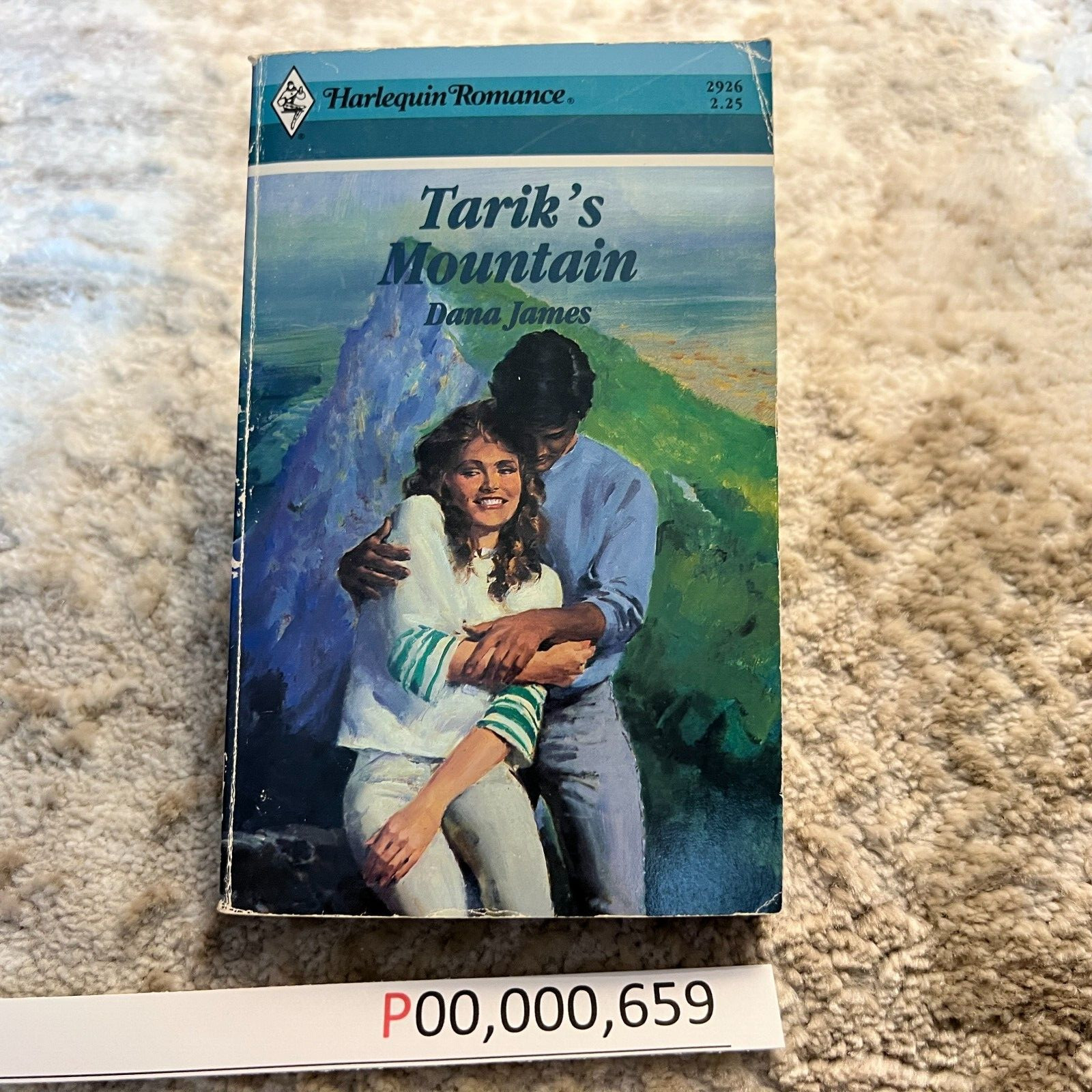 Tarik’s Mountain Romance Paperback Book by Dana James from Harlequin Books 1988