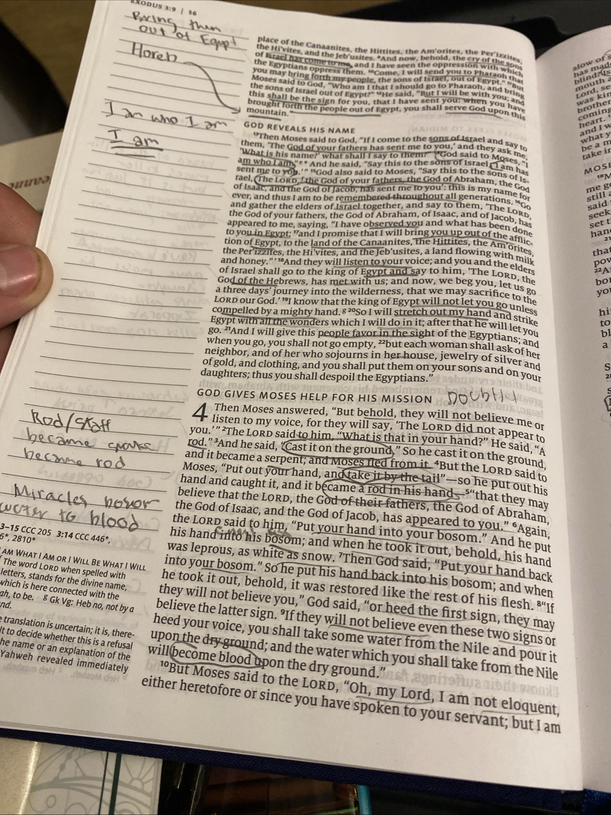 Catholic Note Taking Bible Ave Maria Press Hardcover Some Notes See Pictures