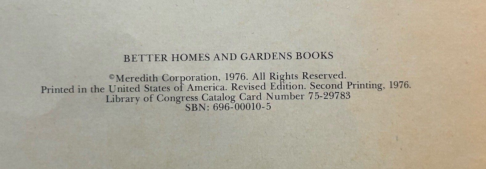 Better Homes And Gardens New Cook Book Vintage 5 Ring Binder 1976 7th Printing