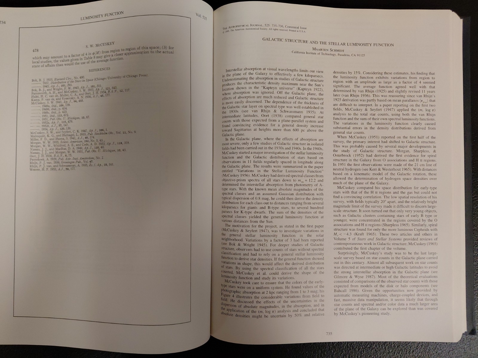 THE ASTROPHYSICAL JOURNAL. AMERICAN ASTRONOMICAL SOCIETY CENTENNIAL ISSUE 1999