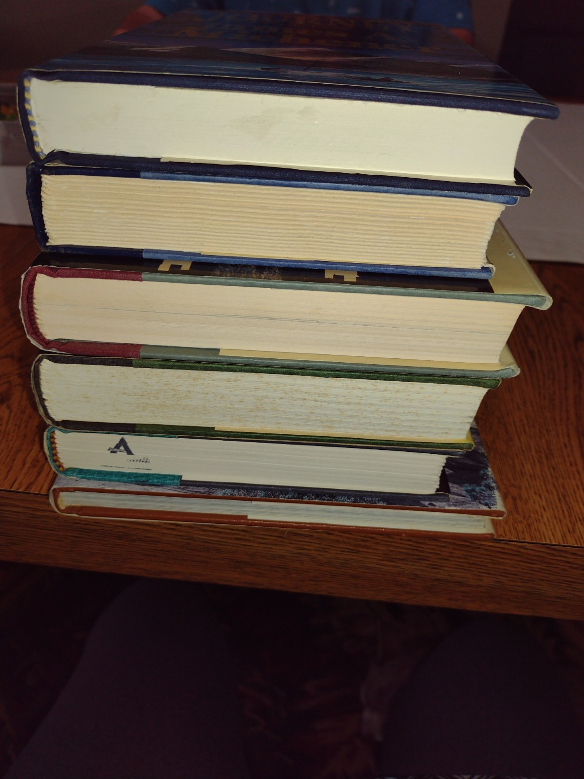 Lot Of 6 1988-1989 Novels. HC Very Good Condition.