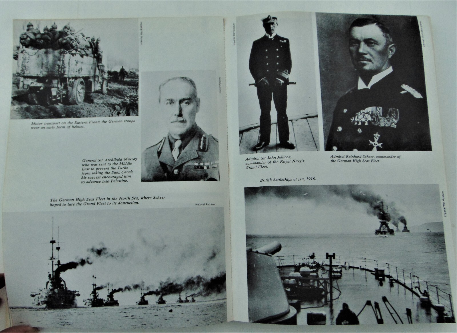 A PICTORIAL HISTORY OF THE WORLD WAR I YEARS BY EDWARD JABLONSKI~1979 SOFTCOVER
