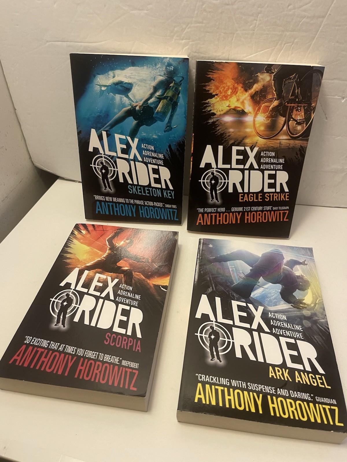 ALEX RIDER Series lot of 7 Books Lot by Anthony Horowitz Vols 3-9 Paperback 2015