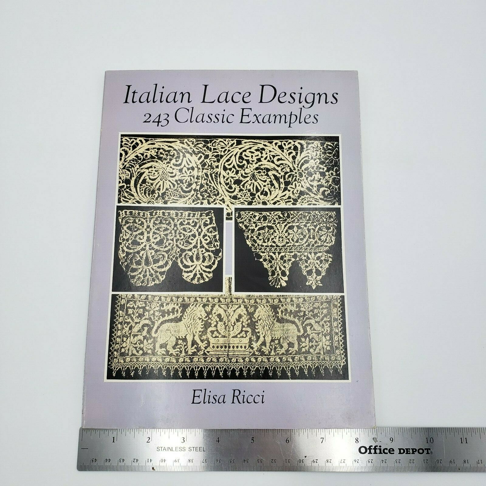 Pictorial Archive Ser.: Italian Lace Designs : 243 Classic Examples by E. Ricci