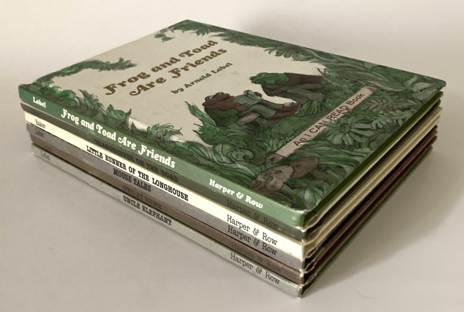 VTG Arnold Lobel I Can Read Lot 6 HC Frog & Toad Owl at Home Uncle Elephant