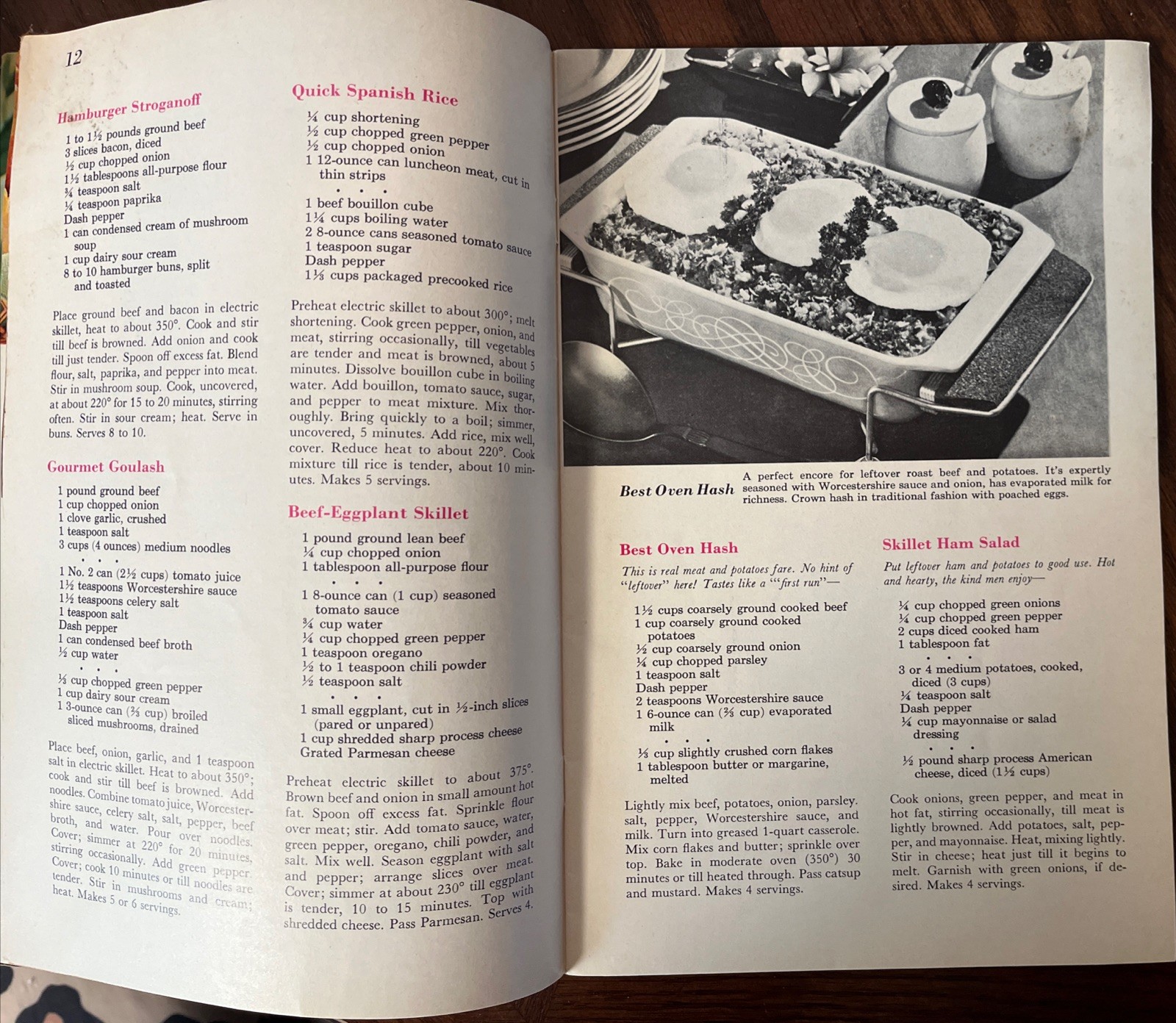 Vintage 1969 Cookbook Shortcut Cooking Meredith Corp Recipes Booklet 47 Pgs