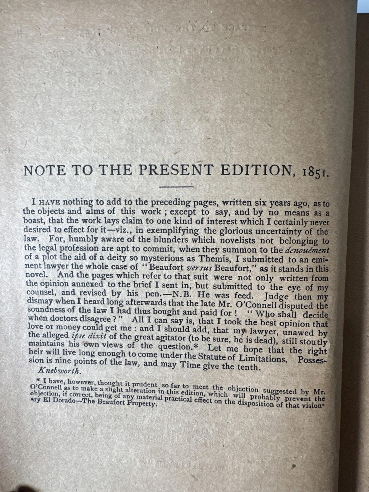 1851 Edward Bulwer Lytton’s Works, Night & Morning, Godolphin, Routledge & Sons