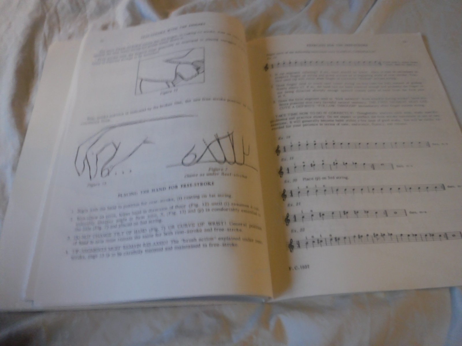 CLASSIC GUITAR TECHNIQUE, Volume 1-Revised 2nd Edition-AARON SHEARER-Superb OOP!