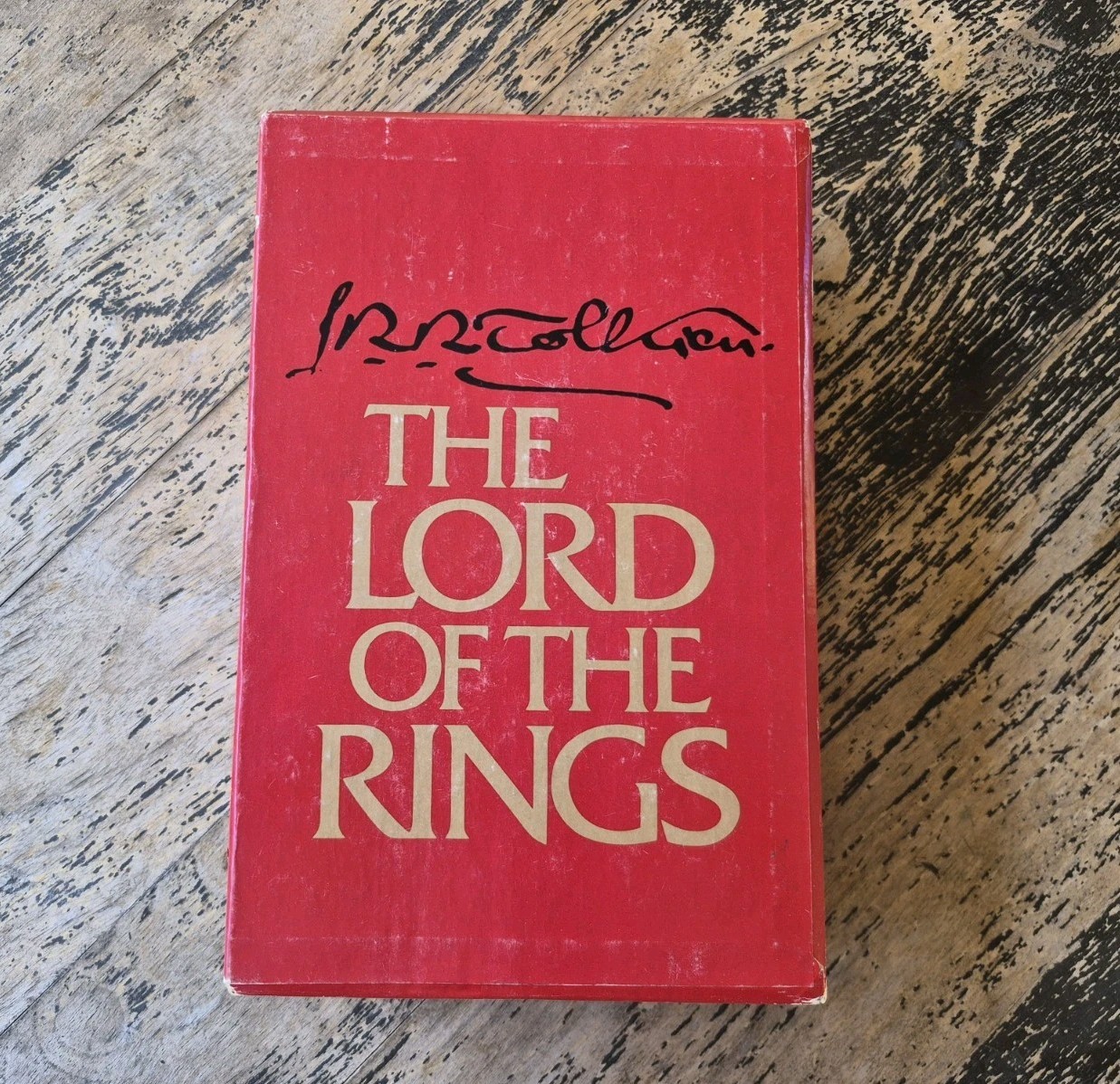 The Lord of the Rings 3-Book Boxed Set Tolkien 1978