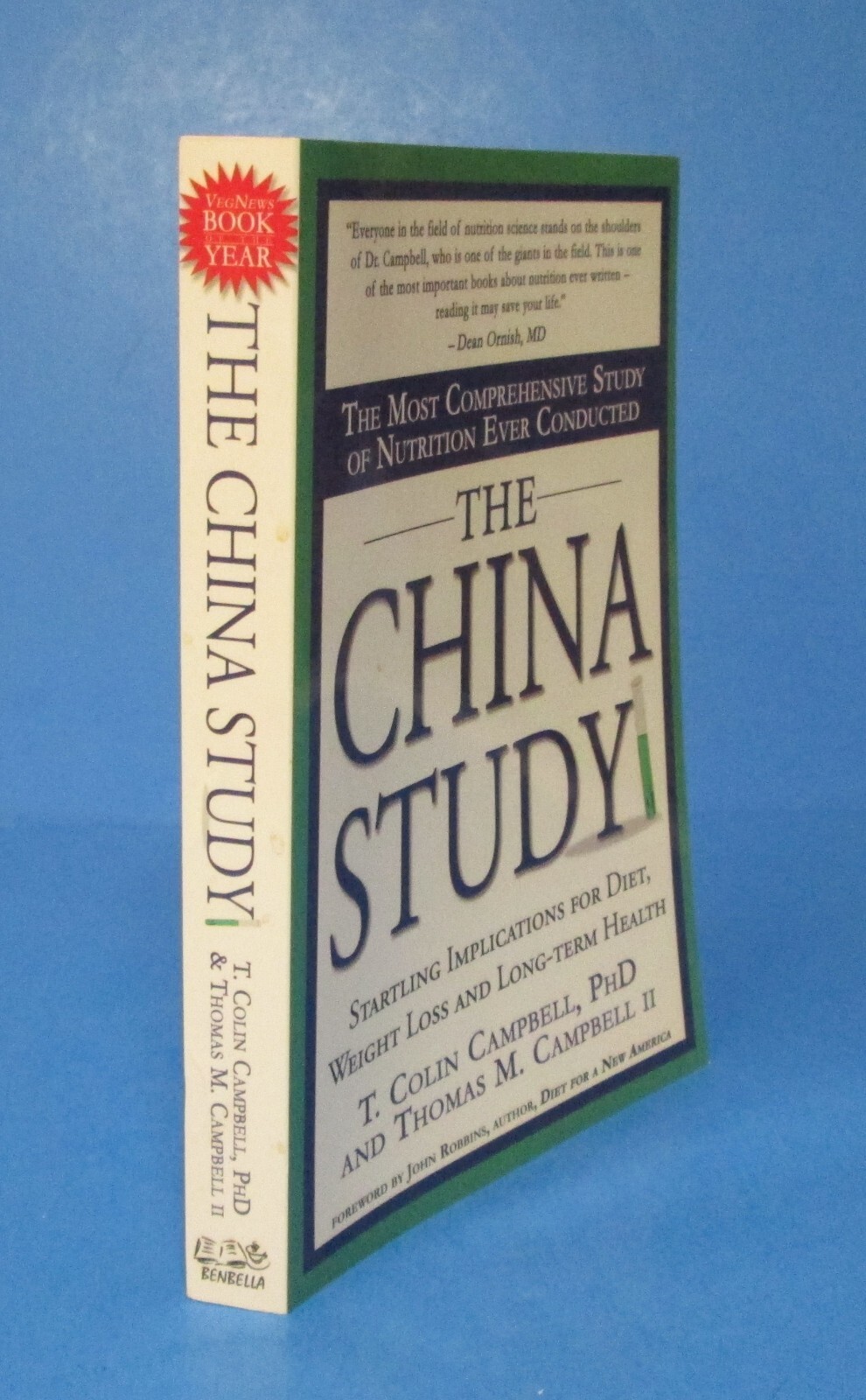 The China Study by Campbell 2006 PB diet, nutrition & health study rj
