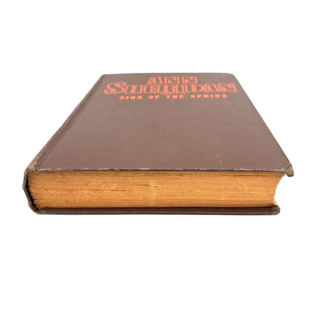 Ann Sheridan and the Sign of the Sphinx Kathryn Heisenfelt 1943 HC Auth Edition