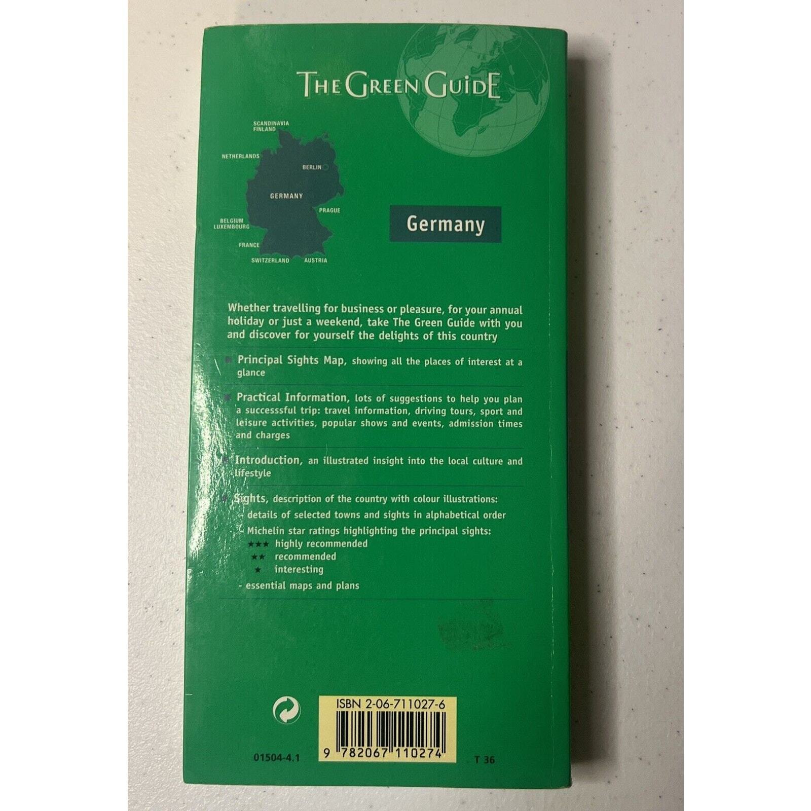 Michelin The Green Guide Germany (Michelin Green Guides) Like New