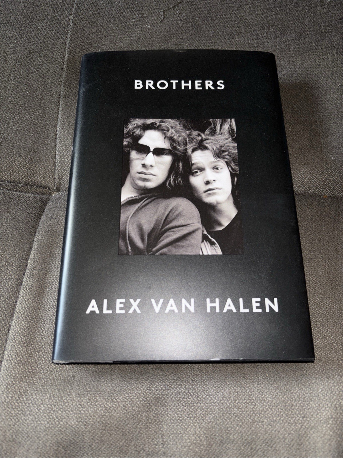 Brothers by Alex Van Halen Hardcover Book 2024 Memoir Eddie Van Halen Rock Music