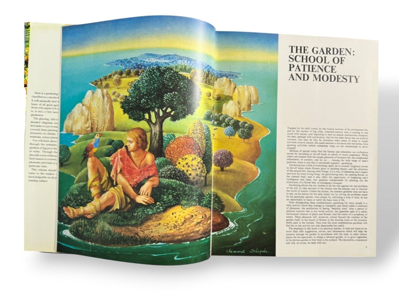 Plants & Flowers Vintage Gardening Hardcover Book W/Dust Jacket – 1974