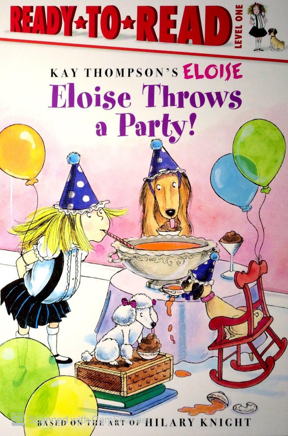 New ELOISE Set of 6 Books Ready to Read Series Level 1 Value Pack 1 Kay Thompson