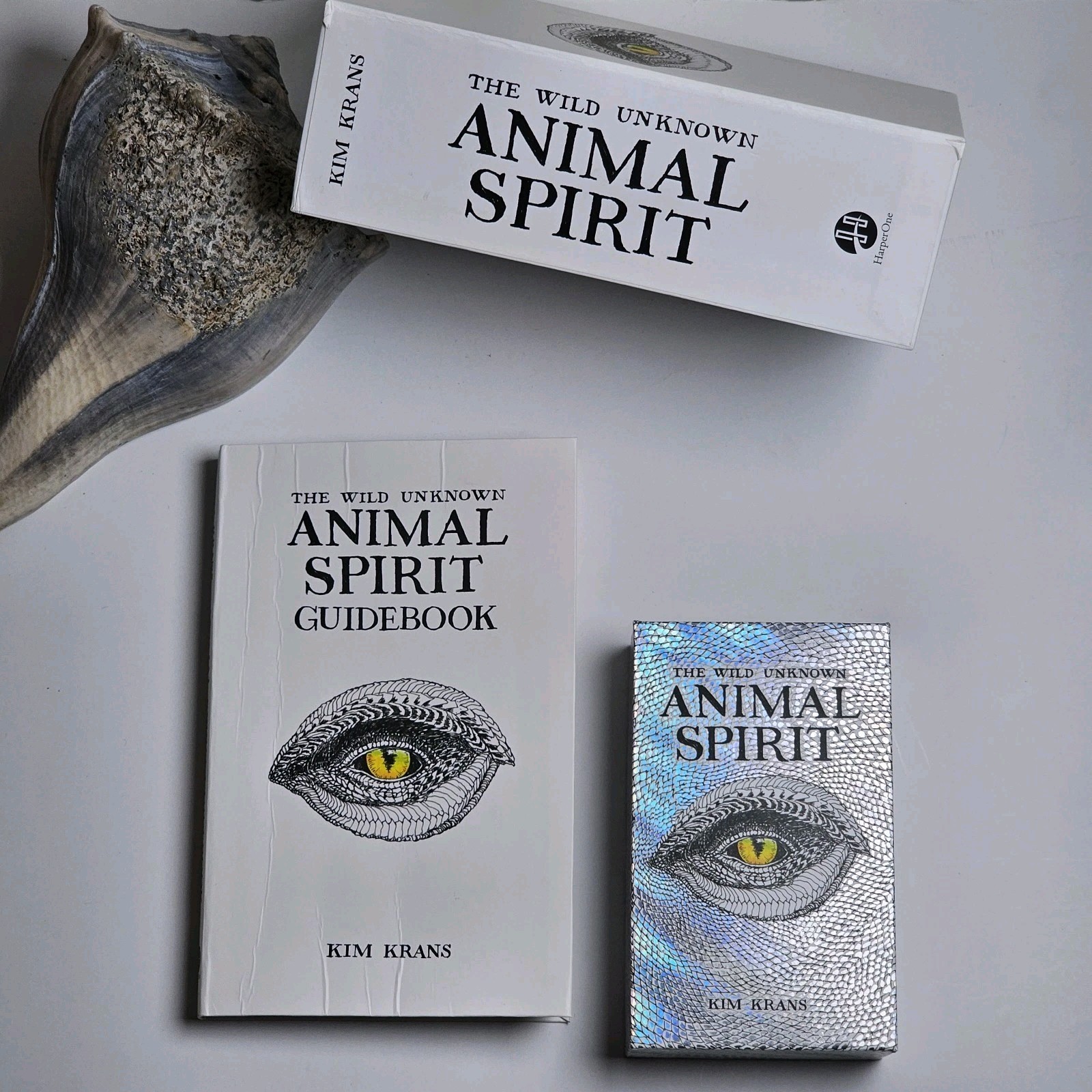 The Wild Unknown Animal Spirit Deck Kim Krans 63 Cards, Guidebook Box Set Used