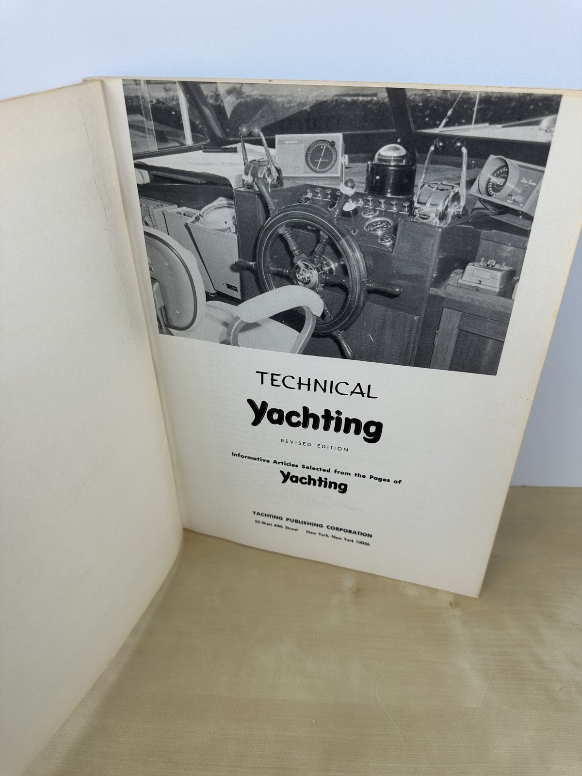Technical Yachting Informative Articles from Yachting Magazine Revised Ed 1967