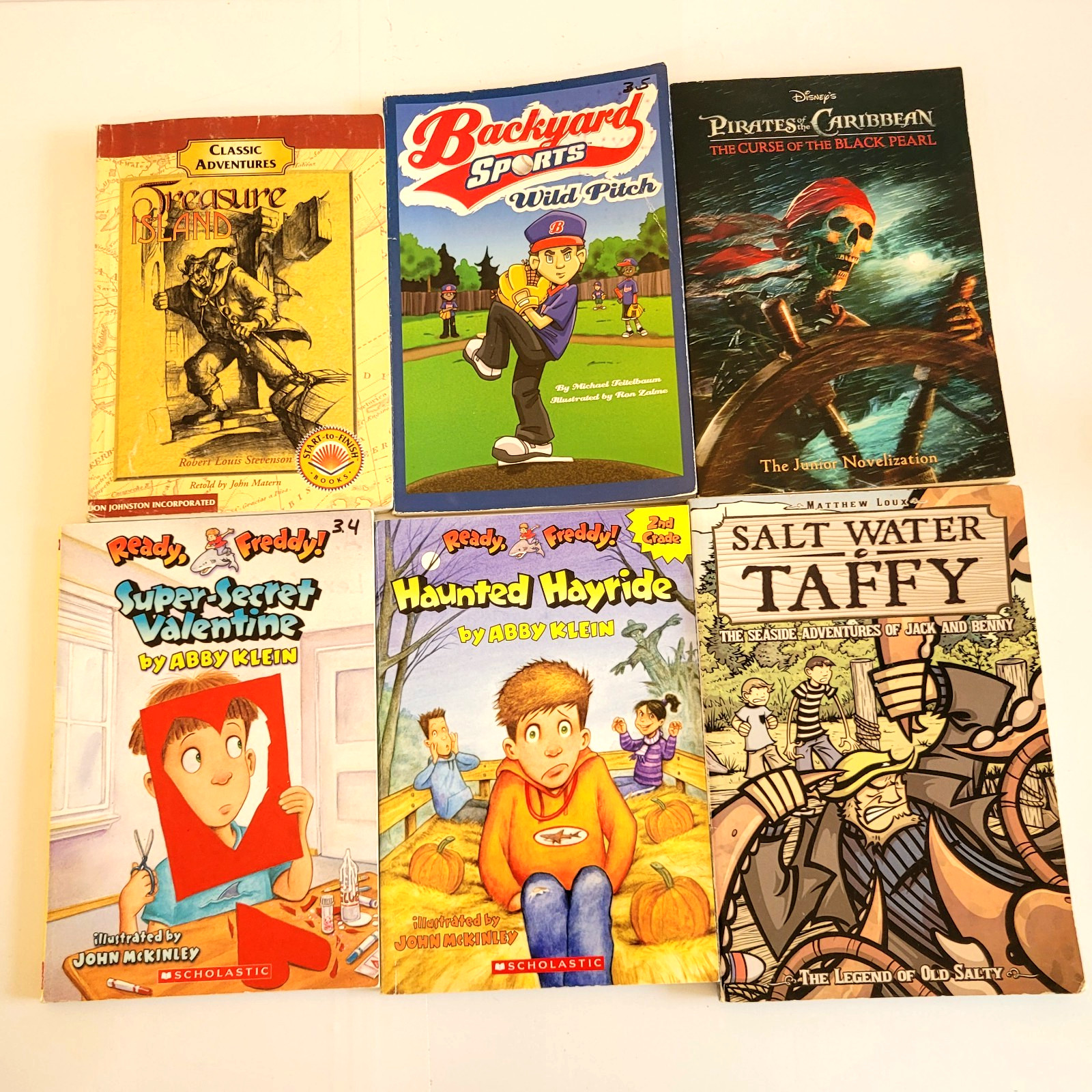 Boys 3rd/4th/5th/6th Grade Chapter Books Lot of 42 Homeschool PB Scholastic