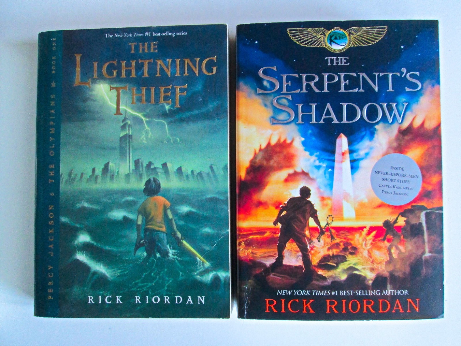 Lot of 9 Kid Teen Fantasy Fiction Books, Riordan, Descendants, Percy Jackson mor