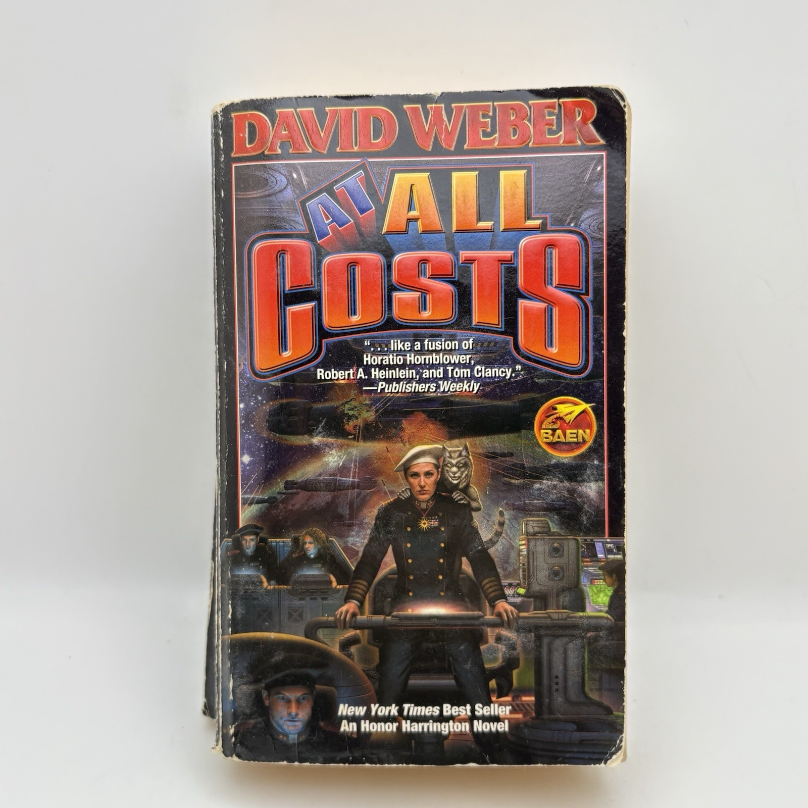 David Weber Honor Harrington 7-PB Lot Baen 1993–2007 Sci-Fi Acceptable