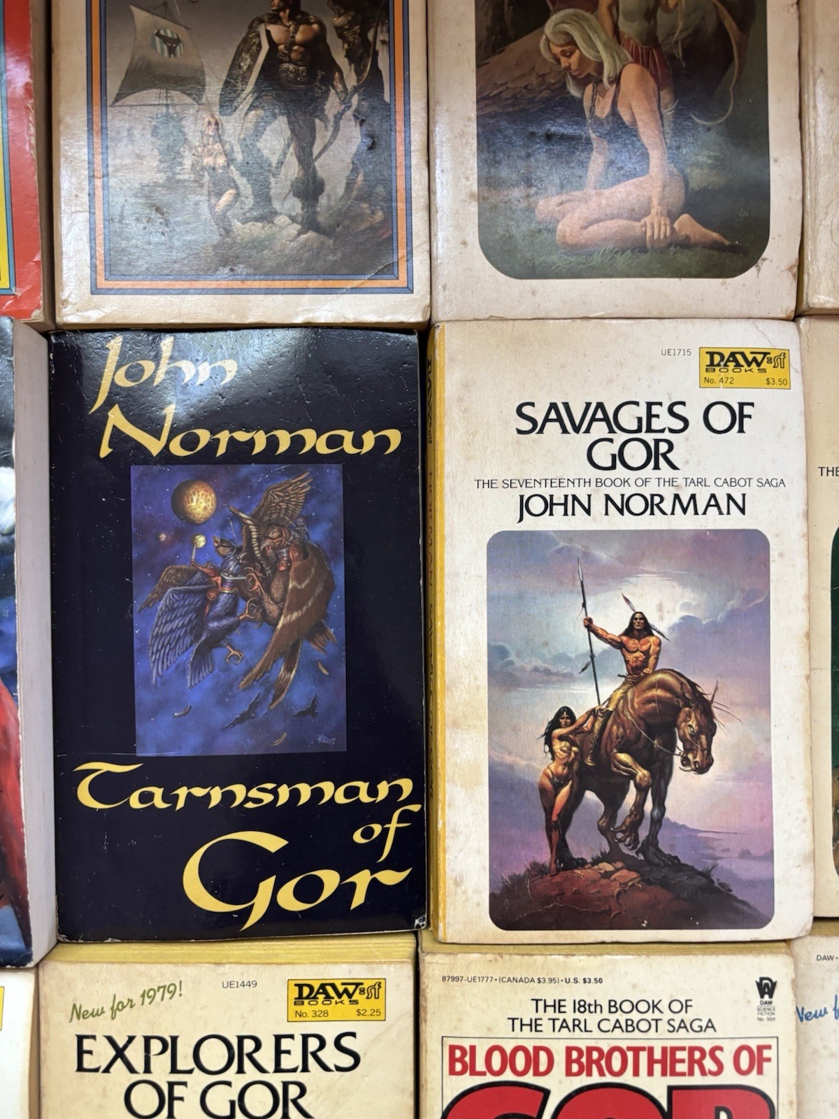 John Norman GOR Lot Of 21 – Nomads, Assassins, Beasts, Slave Girl & MORE!!