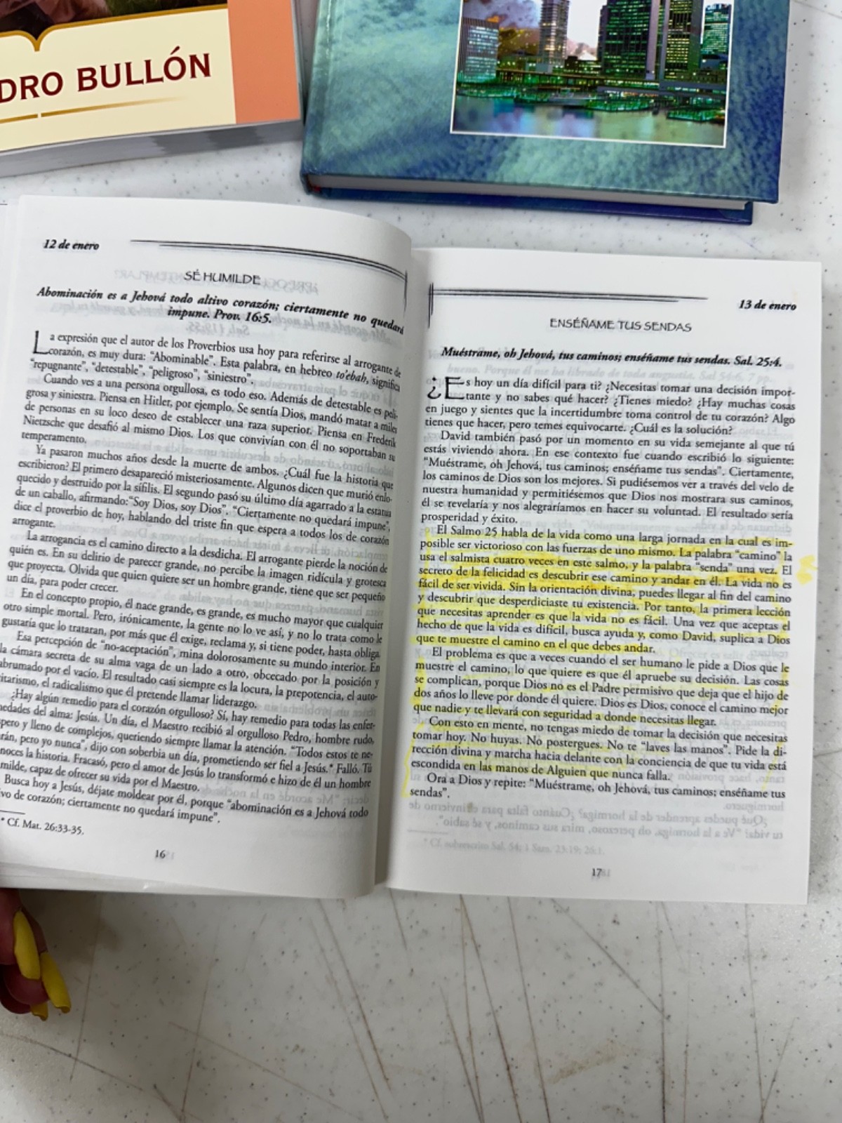 Set of 4 Spanish Adventist Books by Alejandro Bullon SDA Seventh-Day Adventists