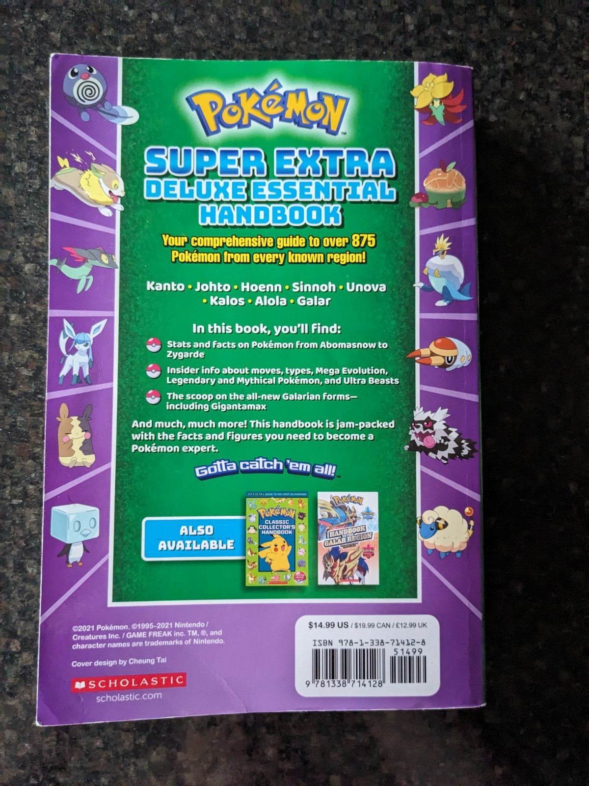 Pokémon Super Extra Deluxe Essential Handbook Scholastic, Paperback, Ages 7-11