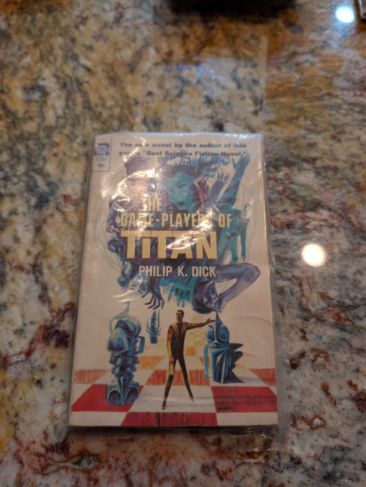 Vintage Sci-Fi Paperback: The Game-Players of Titan by Philip K. Dick (Ace Books