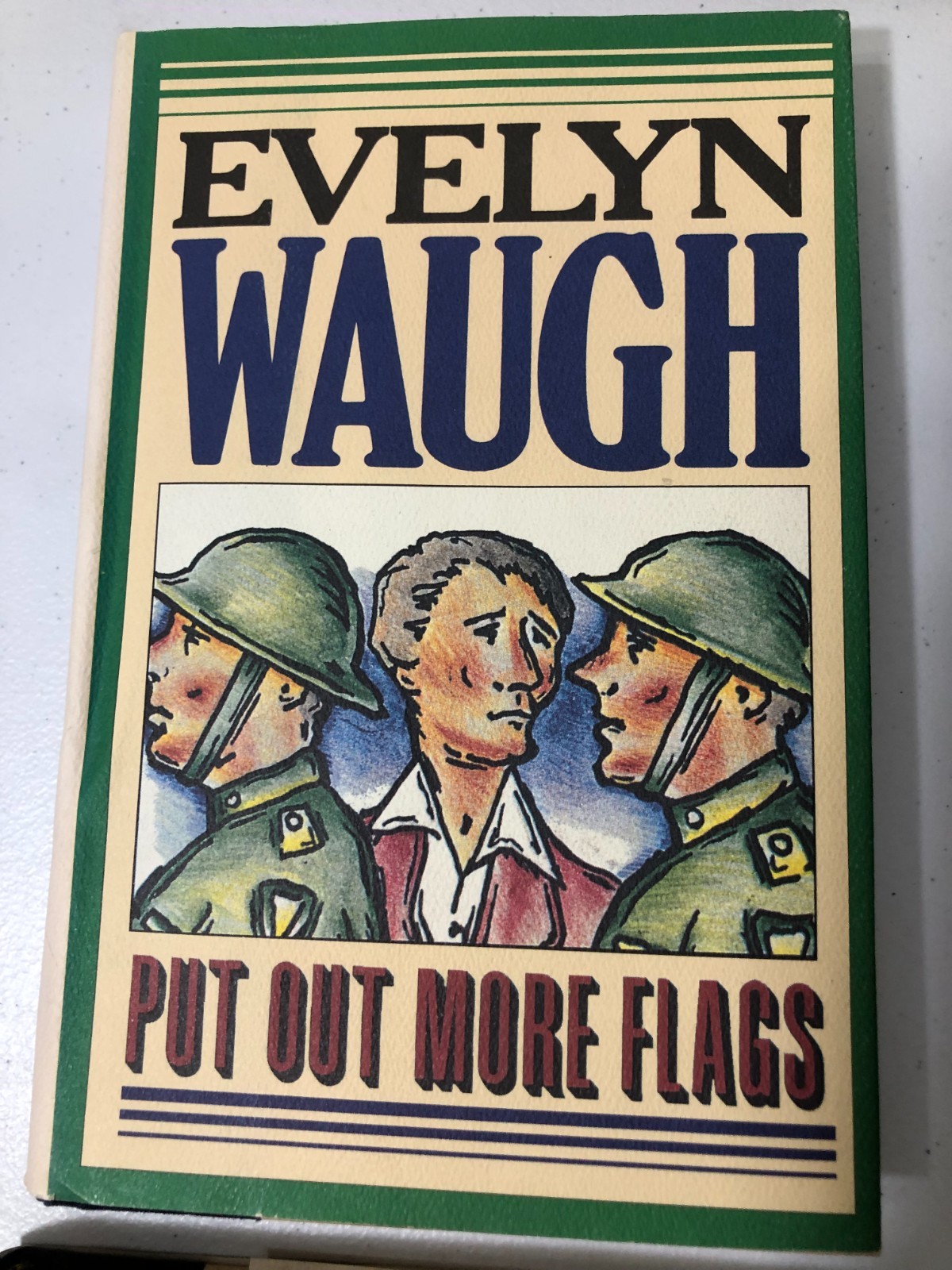 Lot 4 Evelyn Waugh Books VTG 1979 HC/DJ Scoop Brideshead Vile Bodies More Flags