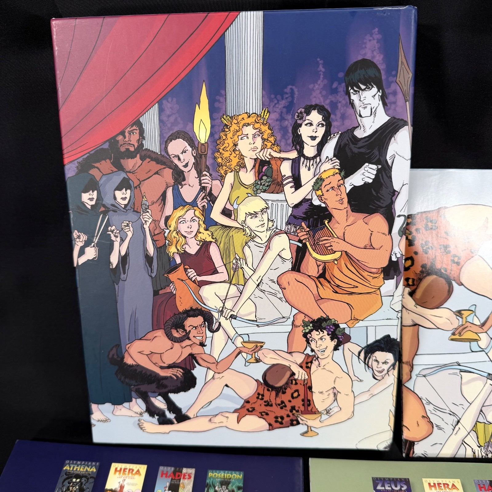 Olympians Volumes 1-6 Paperback Box Set by George O’Connor (2014) w/Poster!