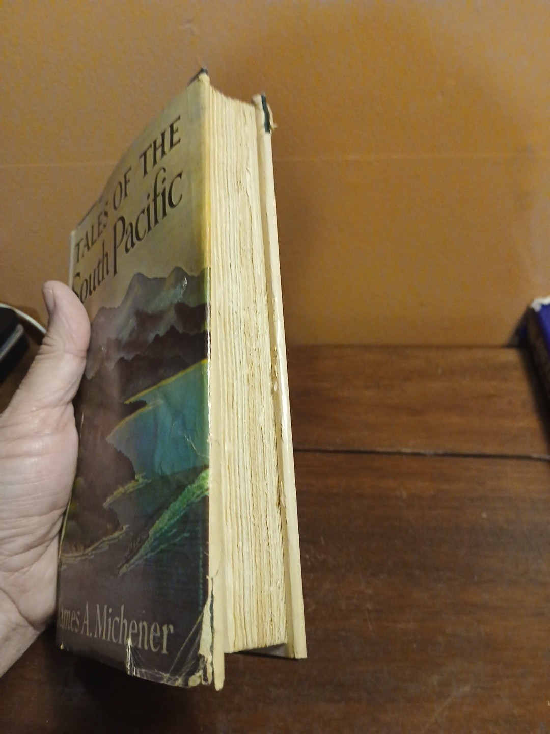 1947 Tales Of The South Pacific HCDJ Book Club Edition by James A. Michener