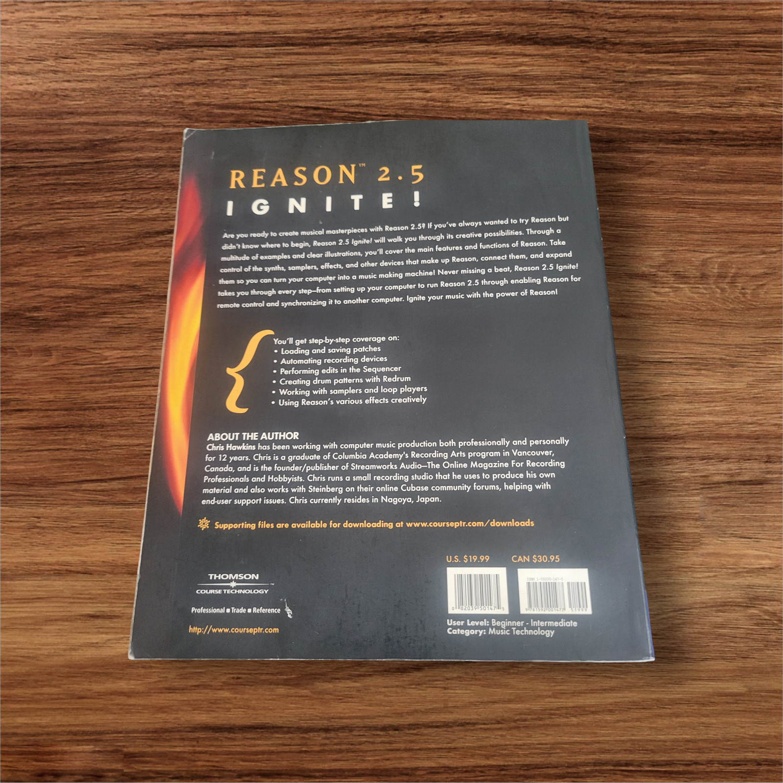 Book Reason 2.5 Ignite by Chris Hawkins 2004 Instruction Manual without disks