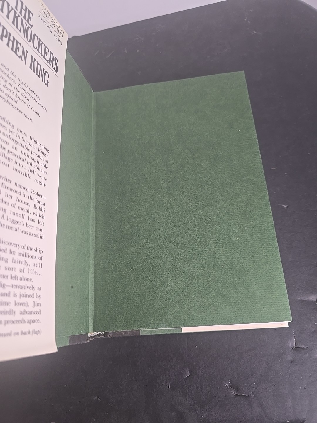The Tommyknockers Stephen King 1987 HC 1st Edition 1st Printing DJ VG Horror LN