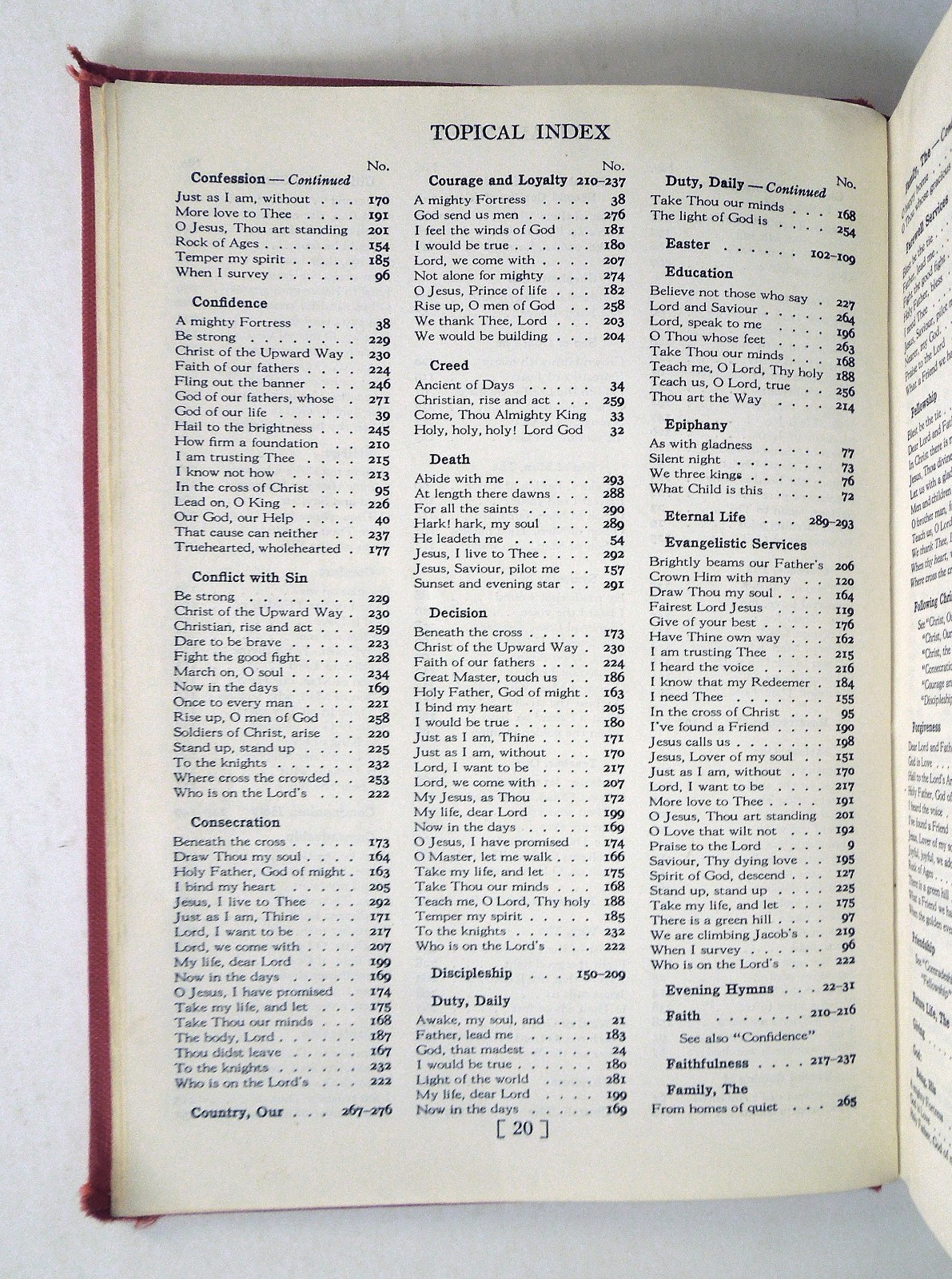 The Hymnal for Youth – 1954 hc, The Westminster Press, 17th printing