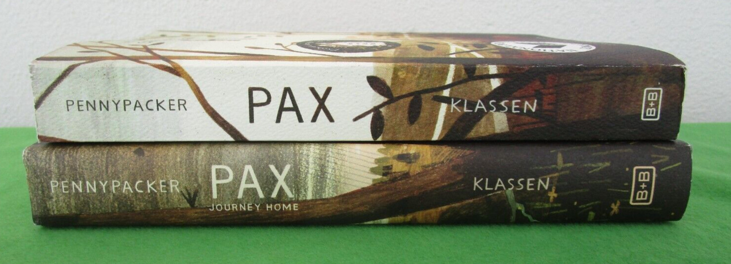 MIXED SET 2 PAX CHILDREN’S SERIES BY SARA PENNYPACKER: #1 PB; #2 JOUNEY HOME HC