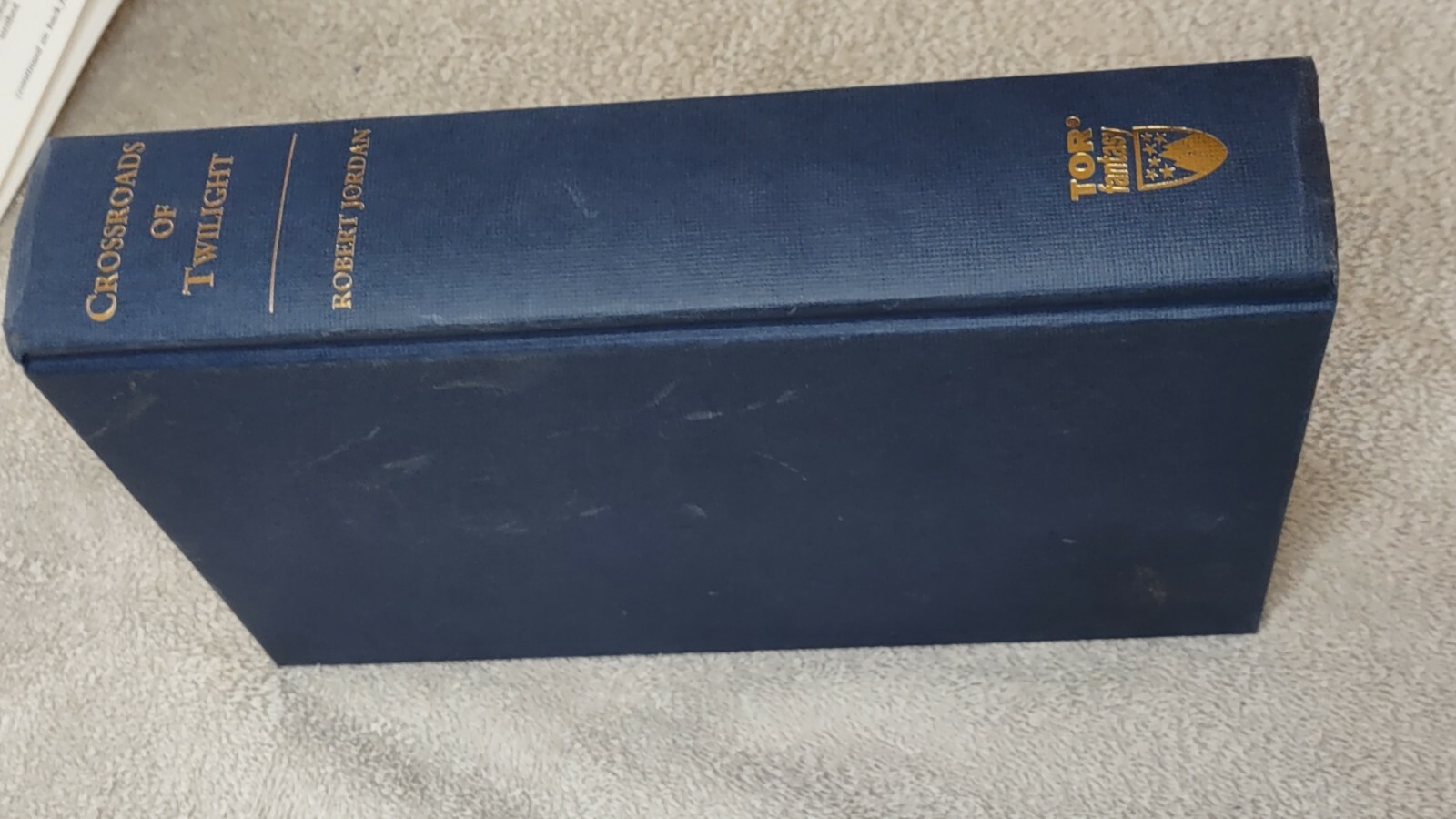 Robert Jordan Crossroads of Twilight 1st / 1st Wheel of time book 10 HC DJ