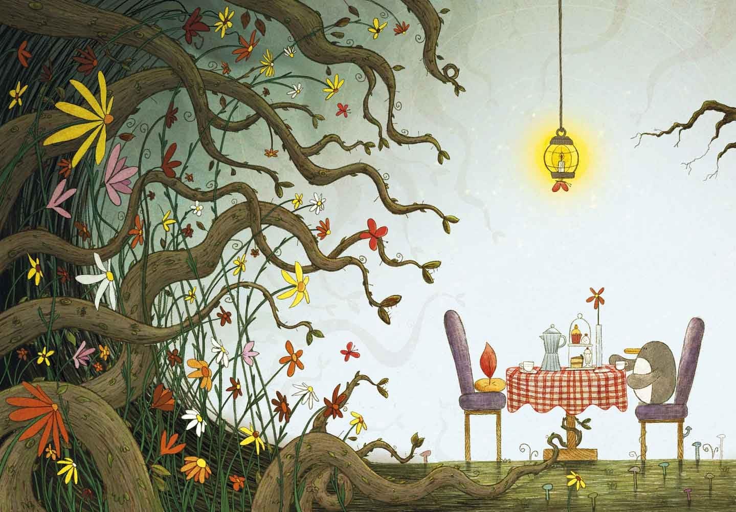 Michele Marchitto L’uomo e la foglia rossa (Hardback)