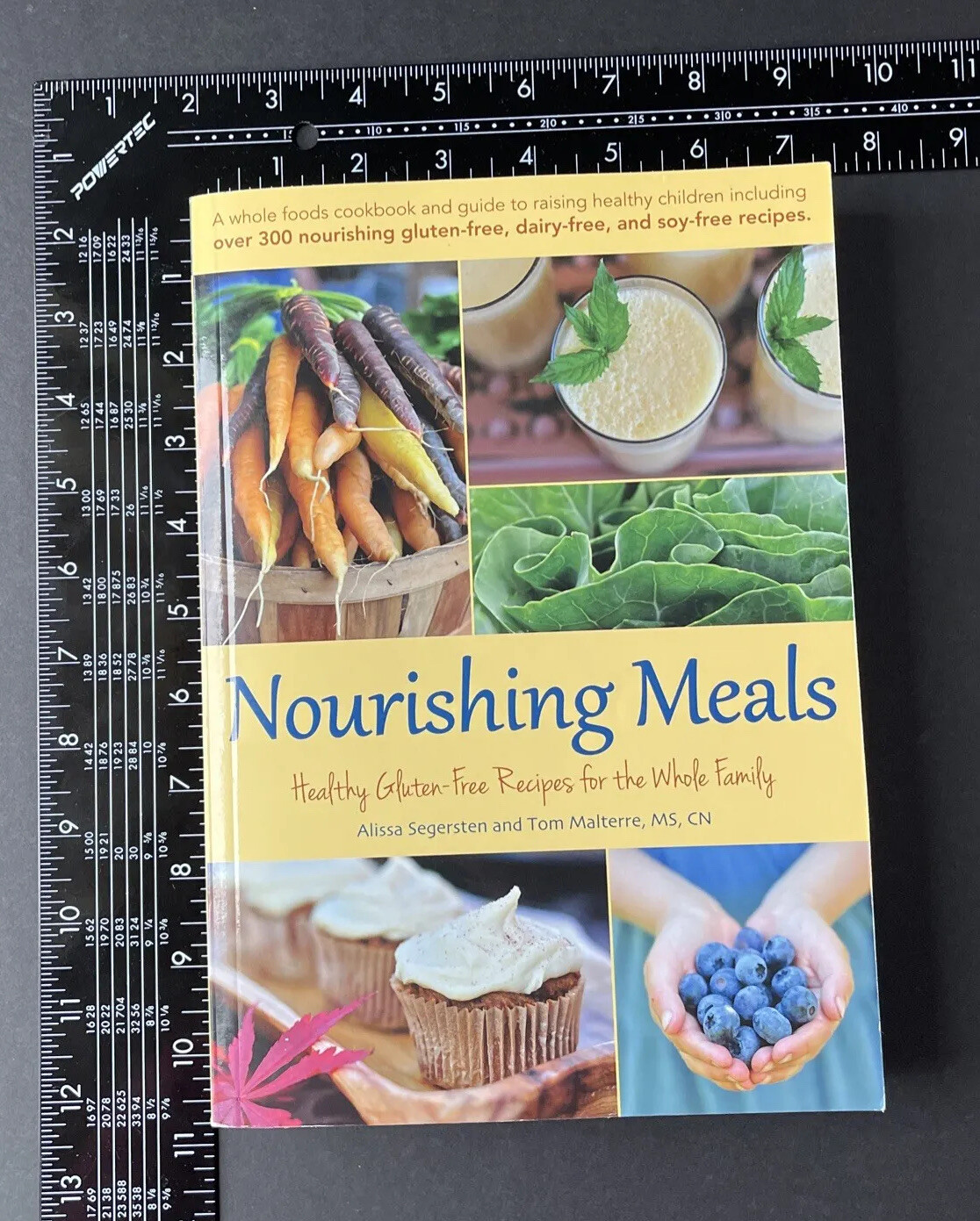 “Nourishing Meals” Healthy Gluten-Free Recipes Whole Family Paperback Cookbook
