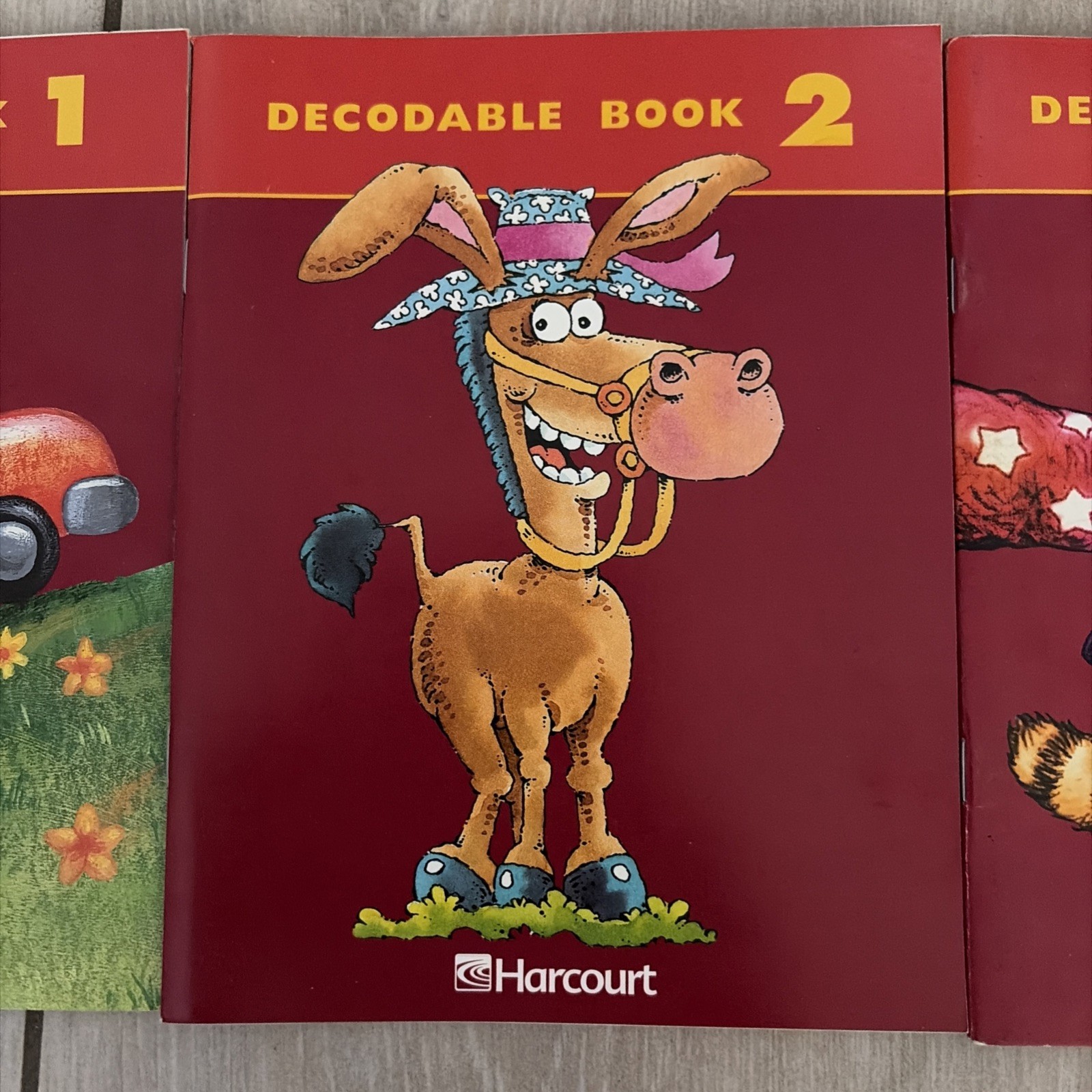 Harcourt Decodable Books Set 1 2 3 Early Reader Phonics Softcover Lot Learning