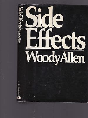 Rare Side Effects, by Woody Allen, 1980 1st edition hardcover with dust jack…