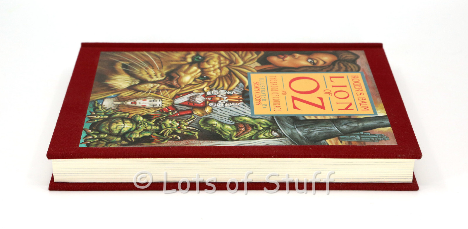 The Lion of Oz and the Badge of Courage Roger S. Baum 1st Edition Signed HC